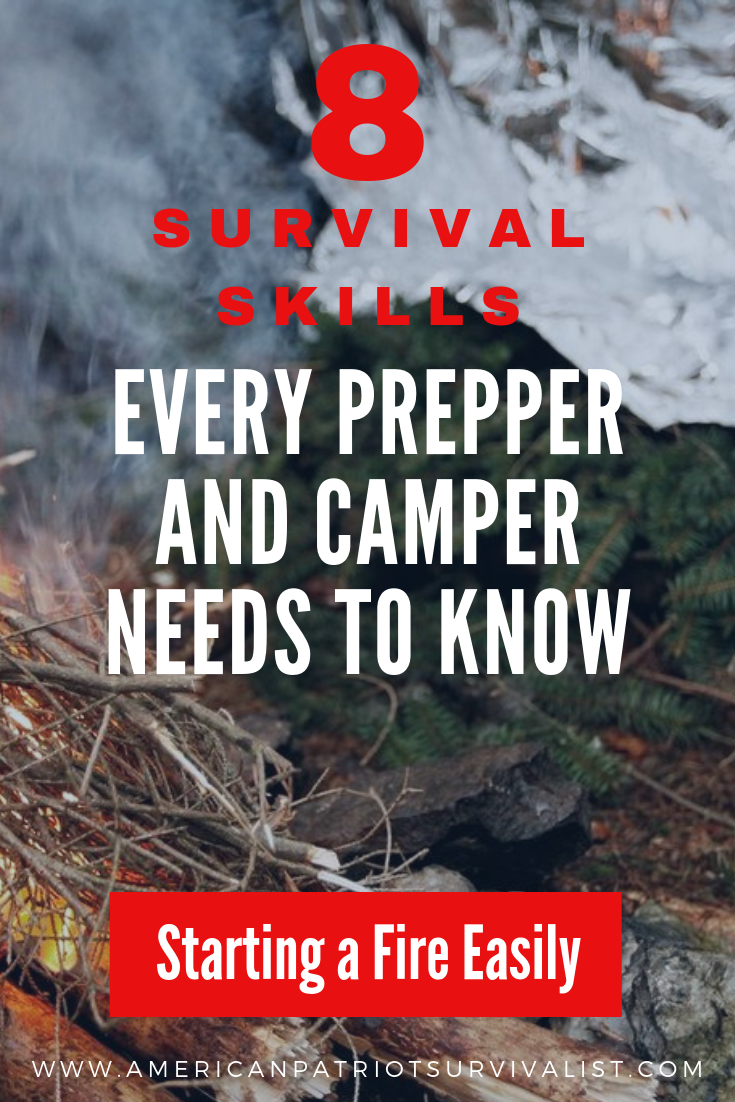 Survival Skill #2 - Starting A Fire Easily