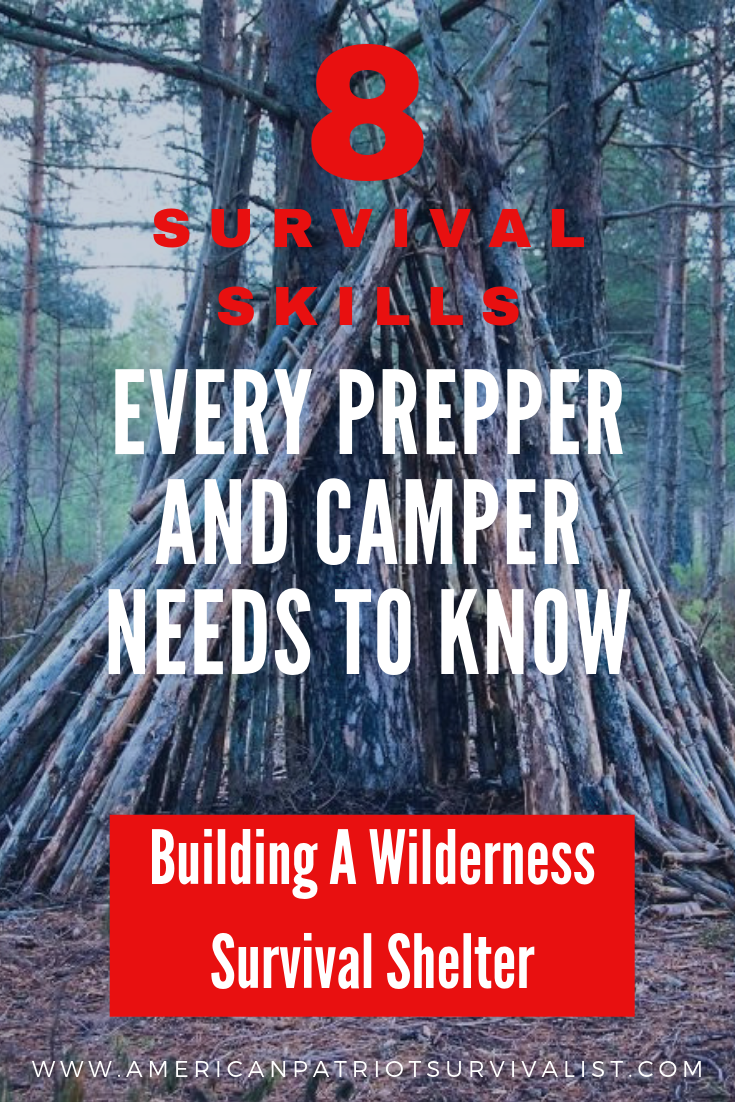 Survival Skill #3 - Building A Wilderness Survival Shelter