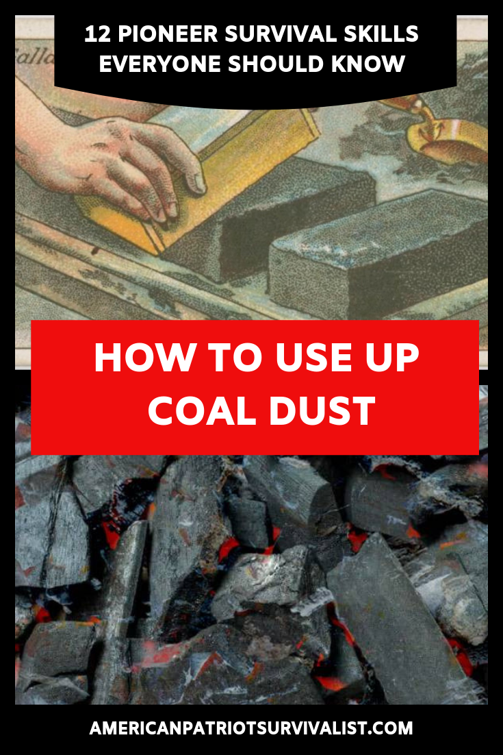 How to Use Up Coal Dust