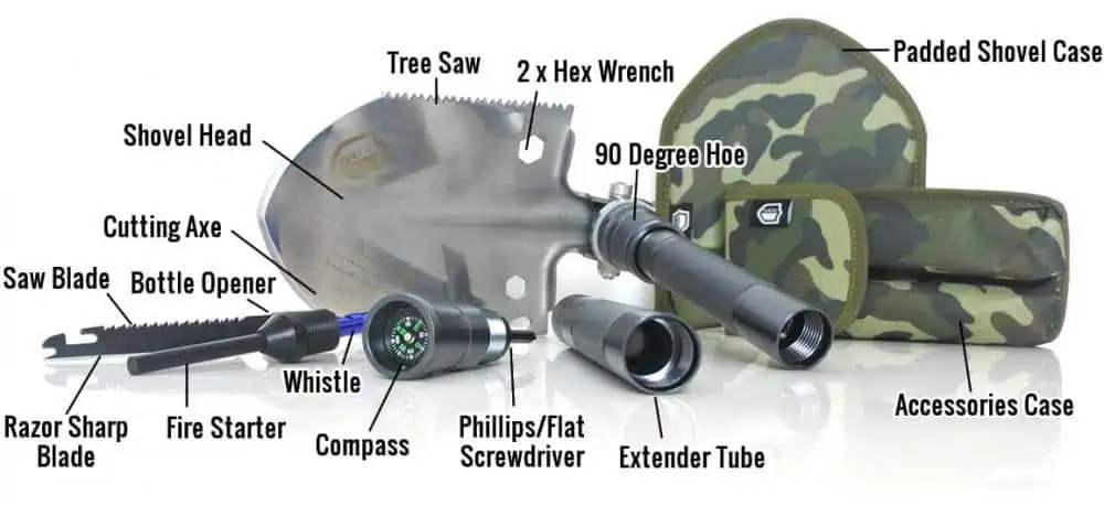 elite tac shovel